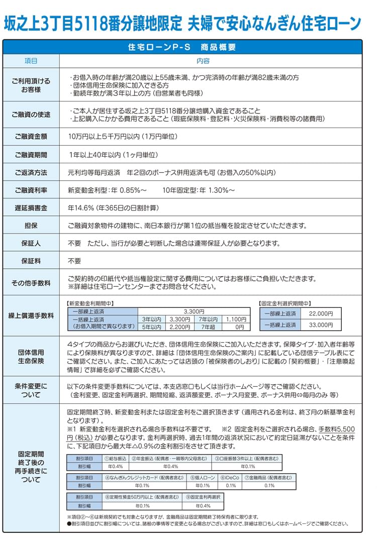 坂之上3丁目5118番分譲地